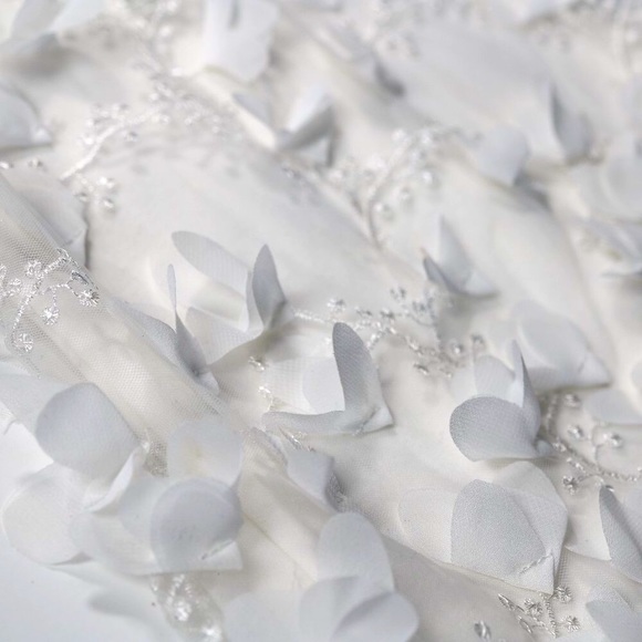 Baby Biscotti Floral Christening Gown - Picture 4 of 8